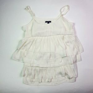 WHO WHAT WEAR Ruffled  Cami